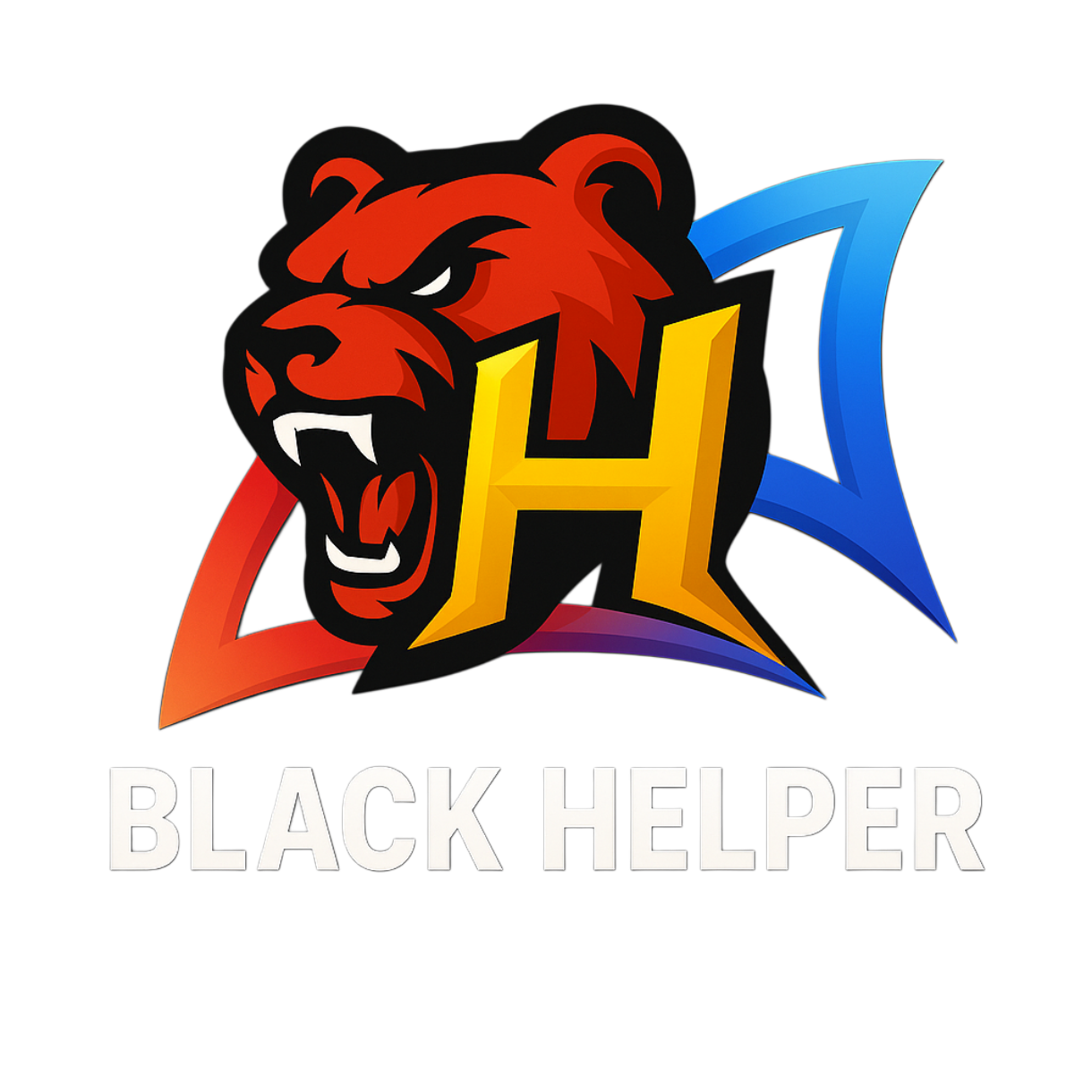 Black Helper Logo